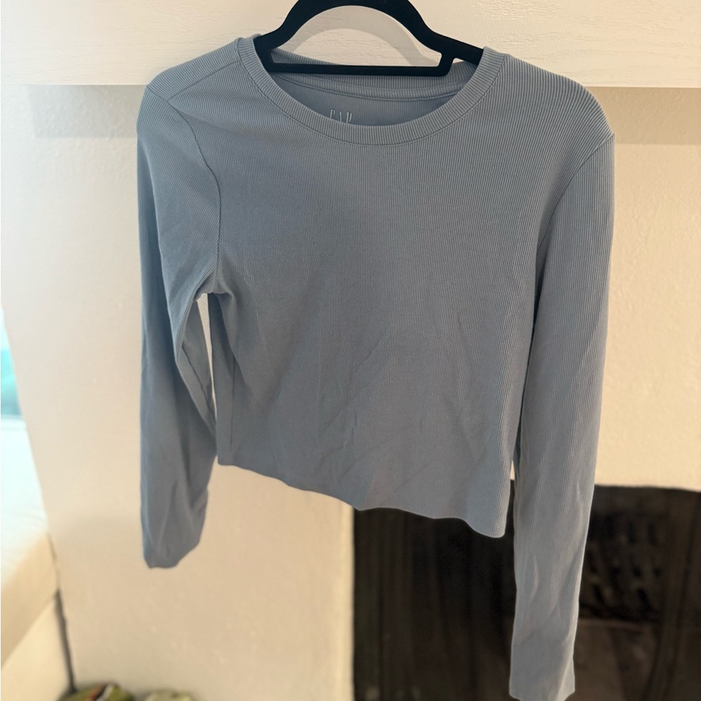 GAP Light Blue Long Sleeve Tee